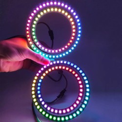 SP110E Vezérlő - LED pixel gyűrű és WS2812/WS2812B címezhető LED-hez