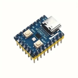 Raspberry Pi RP2040-Zero Microcontroller - Kétmagos ARM Cortex M0+, 2MB Flash