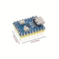 Raspberry Pi RP2040-Zero Microcontroller - Kétmagos ARM Cortex M0+, 2MB Flash
