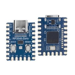 Raspberry Pi RP2040-Zero Microcontroller - Kétmagos ARM Cortex M0+, 2MB Flash