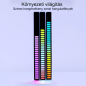 32 LED RGB Zenei Ritmusérzékelő Fénycsík Asztali Tartóval és Újratölthető Akkumulátorral 32 LED RGB Zenei Ritmusérzékelő Fénycsík Asztali Tartóval és Újratölthető Akkumulátorral