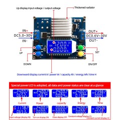 XY-SK35Y DC-DC Boost/Buck Átalakító CC CV Tápmodul Kijelzővel – Precíz Feszültség- és Áramvezérlés