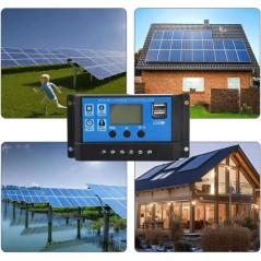 30A Napelem Töltőszabályzó - Színes és Energiahatékony Megoldások | SmartElektronika.hu