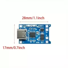 TP4056 Töltőmodul 5V 1A Type-C 18650 Lítium Akkumulátorhoz védelemmel – Biztonságos és hatékony töltés | SmartElektronika