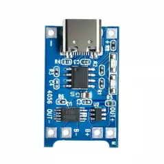 TP4056 Töltőmodul 5V 1A Type-C 18650 Lítium Akkumulátorhoz védelemmel – Biztonságos és hatékony töltés | SmartElektronika