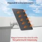 1Db Napelemes töltőkészlet kültéri biztonsági kamerákhoz és ventilátorokhoz, Type-C és USB interfésszel 1Db Napelemes töltőkészlet kültéri biztonsági kamerákhoz és ventilátorokhoz, Type-C és USB interfésszel