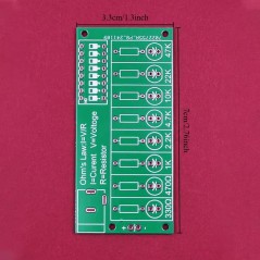 LED Fényerő Panel – Ohm-törvény Gyakorlókészlet | SmartElektronika.hu