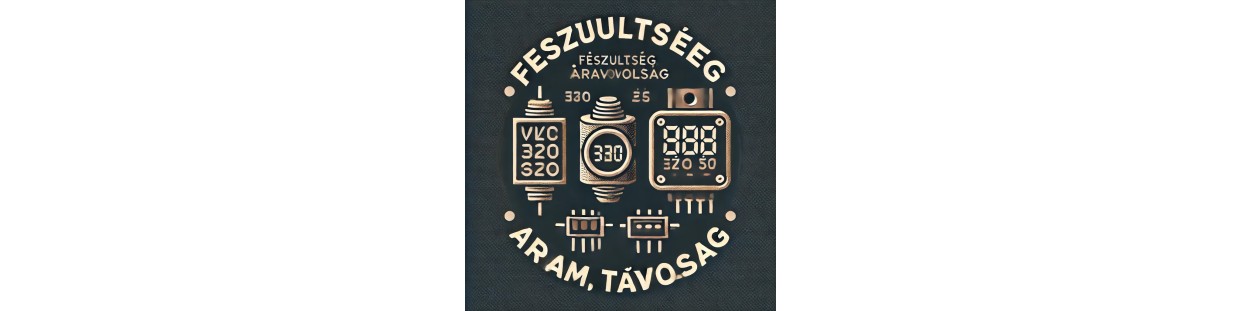 Feszültség, áram, távolság